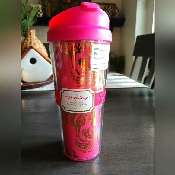 Lilly Pultzier Tumbler Nwt - Picture 1 of 2